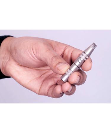 Platinum XL Nose & Ear Hair Trimmer - Durable Made in USA with Leather Pouch & Brush - Best International Shipping - Buy Online on GoSupps.com