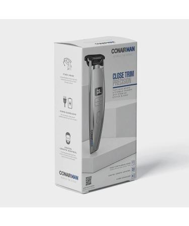 ConairMAN Beard Trimmer for Men - Cord/Cordless, Digital Length Control, Flex Head, Premium Etched Blades - Buy Online on GoSupps.com