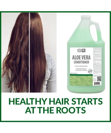 MODA Moisturizing Conditioner for All Hair Types - 128 Oz Aloe Vera Formula | Strengthens Moisturizes & Adds Volume | Professional Hair Care that Restores Color & Shine - Buy Online on GoSupps.com