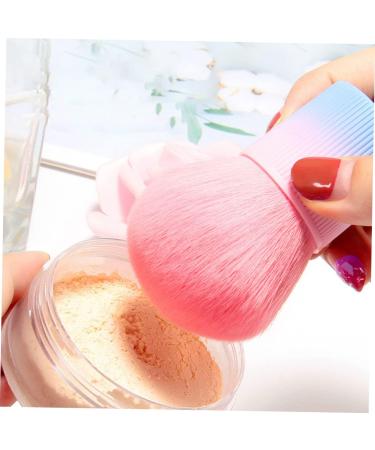 minkissy Travel Powder Brush Mushroom-shaped Haircut Powder Brush Loose Powder Loose Powder Cosmetic Makeup Travel Makeup Brush Face Powder Brush Tools Man-made Fibers Face Makeup Tools - Buy Online on GoSupps.com