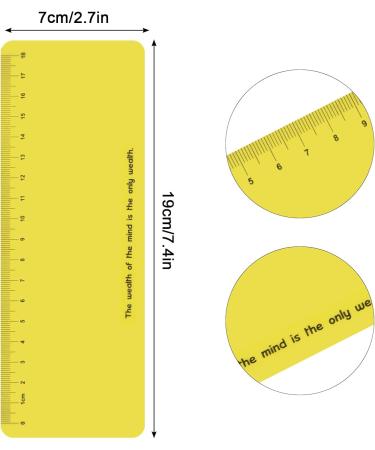 8 Colored Reading Strips for Dyslexia - Guarded Overlay Ruler | Enhance Reading Skills with Leselineal Skala - Buy Online on GoSupps.com