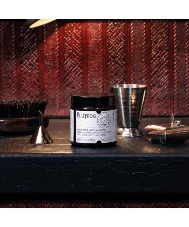 Bullfrog P te Exfoliante Lavage de Barbe 250ml - Nettoyant Exfoliant aux Granules de Sucre Anti-Odeurs Parfum Lavande et V tiver Action D licate et Naturelle Fabriqu en Italie. 250 g (Lot de 1) - Buy Online on GoSupps.com