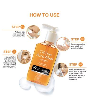 Acne Control Face Wash with 2% Salicylic Acid | Oil-Free Cleanser for Oily & Acne-Prone Skin | 175 ml - Buy Online on GoSupps.com