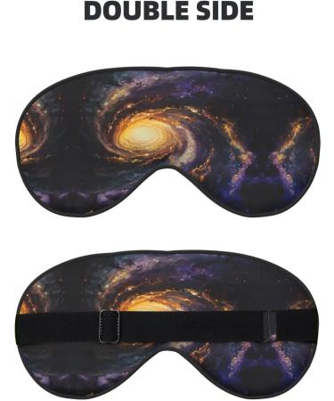 Galaxy Soft Sleep Eye Mask Female Breathable Eye Patch Perfect for Travel and Relaxation - Buy Online on GoSupps.com