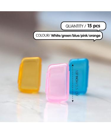 Toothbrush Covers - 15 PCS Travel Caps for Home & Outdoor, Family Toothbrush Protector & Head Holder Cover - Buy Online on GoSupps.com