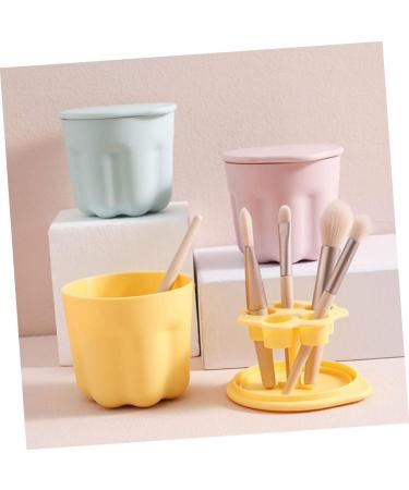 minkissy 4 Sets Pp Washing Bowl Silicone Brush Cleaning Pad Cleaning Tool Brush Rinsing Bowl Beauty Tools Makeup Cleaner Mat Makeup Brush Washing Self Made Cleaning Silica Gel - Buy Online on GoSupps.com