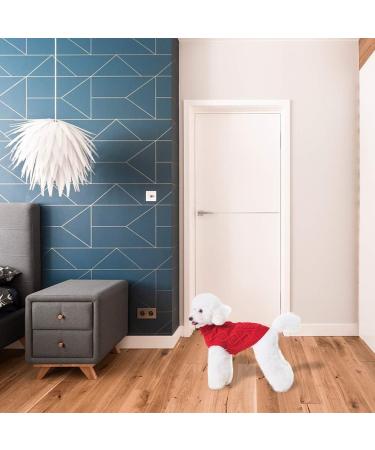 Bingpet X-Small Red Dog Knit Sweater with Turtleneck | Classic Braid Dog Coat & Warm Outfits for Autumn & Winter - Perfect for Dogs & Cats - Buy Online on GoSupps.com