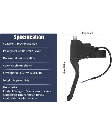 Keenso Aluminium Alloy Universal Scooter Brake Lever for Ninebot MAX G30 - Buy Online on GoSupps.com