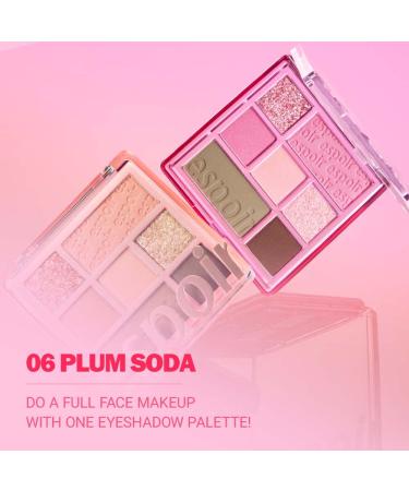Espoir Real Eye Palette #6 Plum Soda - Long-Lasting 7 Color Eyeshadow Palette for Eyes & Cheeks | Korean Makeup | Multi-Use & Blendable | International Shipping Available - Buy Online on GoSupps.com