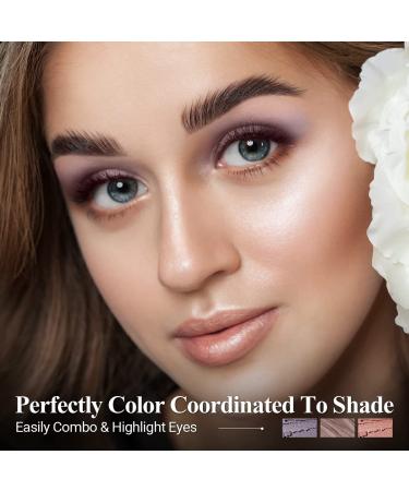 LUXAZA 3Pcs Eyeshadow Stick Set - Matte & Shimmer Creamy Pencil | Waterproof Long Lasting Smoky Eye Makeup - Starry Night - Buy Online on GoSupps.com