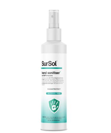 SurSol Instant Hand Sanitiser Alcohol Free Anti-Bacterial Anti-Virus Surface Spray 250ml