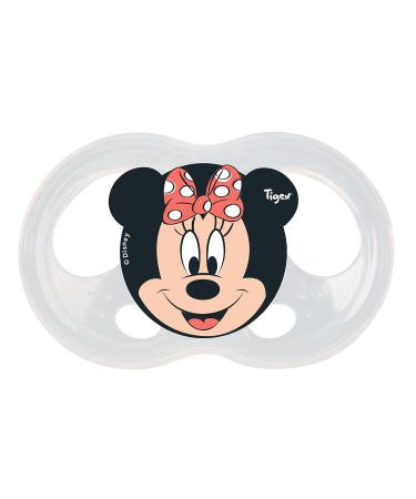 Tigex Soft Touch Friends Pacifier | Disney Minnie Mouse | Silicone | 6-18 Months | 2-Pack - Soft & Safe International Shipping - Buy Online on GoSupps.com
