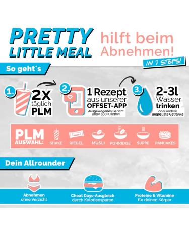 Pretty Little Meal Bar Trial Box - 12 Delicious Protein Bars 205 Calories Each | Offset Nutrition - Buy Online on GoSupps.com