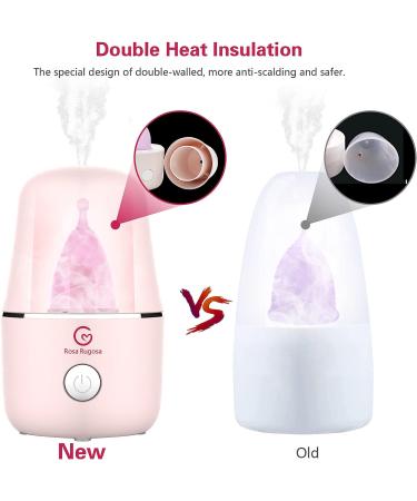 ROSA RUGOSA Menstrual Cup Sterilizer - 3-in-1 Steamer Cleaner for Period Cup - Auto Shut-Off - Leak-Free & Efficient - Buy Online on GoSupps.com
