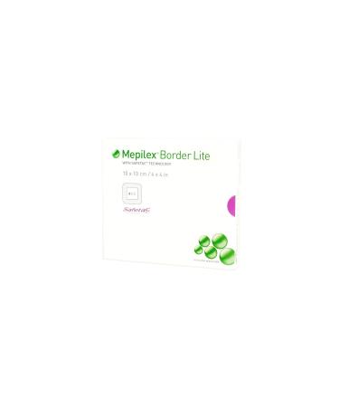 Mepilex Border Lite 4" x 4" (10 x 10 cm) Thin Soft Silicone Foam Dressing - Buy Online on GoSupps.com