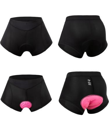 Jepozra Women's Padded Bike Underwear | Breathable Cycling Shorts & Functional Seat Cushion - Buy Online on GoSupps.com