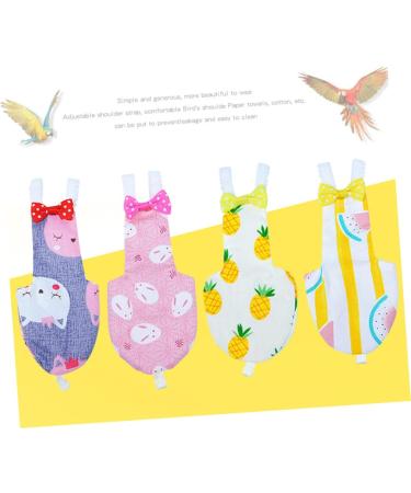 Buy PopetPop White Bird Cage & Accessories | Pet Clothing Bird Diapers Flight Suits & More for Parrots & Pigeons - International Shipping Available - Buy Online on GoSupps.com