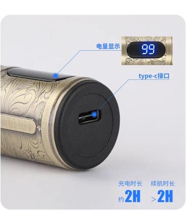 Professional T9 Hair Trimmer - Waterproof Stainless Steel Electric Shaver for Men | Digital Display & Metal Body | International Shipping - Buy Online on GoSupps.com