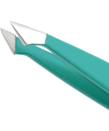 REMOS Stainless Steel Combination Tweezers 9.5cm - Green | For Splinters & Hair - Buy Online on GoSupps.com