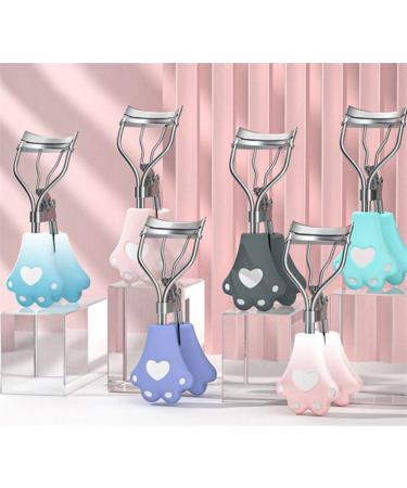 Cute Cat Claw Shaped Stainless Steel Mini Eyelash Curler Portable Curling Pearl Part False Eyelashes Beautiful and Long-Lasting (Color : C03) - Buy Online on GoSupps.com
