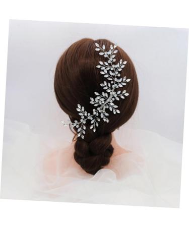 FRCOLOR Set of 2 Hair Comb for the Bride Wedding Hair Clip Headpiece for the Bride Wedding Hair Accessories Tiara Hair Accessories Wedding Hair Comb Bridal Hair Comb Crystal - Buy Online on GoSupps.com