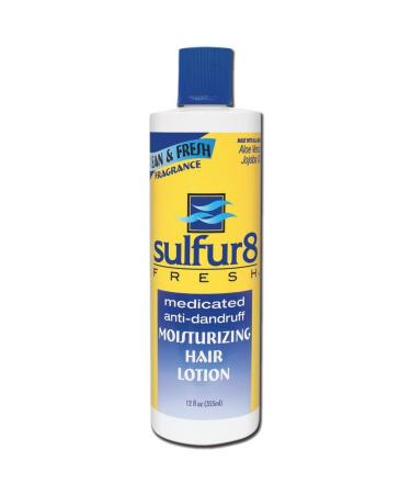 Sulfur 8 SULFUR8 Fresh Moisturizing Hair Lotion 12 Oz