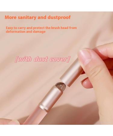 Buy Silicone Lip Brushes - 2pcs Mini Portable Makeup Brush Set for Lip Gloss Lipstick & Concealer with Dust Cap - International Shipping Available - Buy Online on GoSupps.com