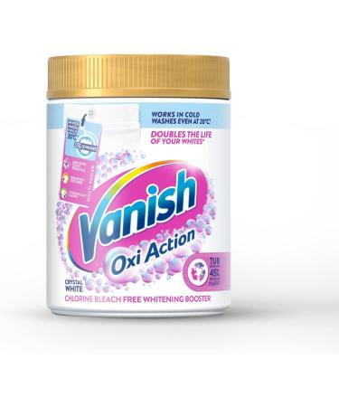 Vanish Gold Oxi Action Laundry Booster for Whites 1.41 kg | Removes Tough Stains & Odours | Safe on Fabrics | Bright Whites even at 20 C - Buy Online on GoSupps.com