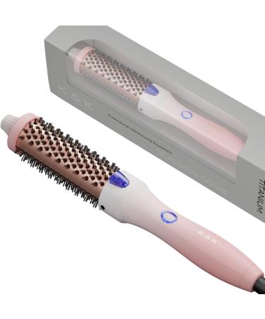 K&K Thermob rsten Keratin Protect Hot Hairbrush - Ion Smooth Volumen Comb 32mm Styling Tool for Perfect Hair - Buy Online on GoSupps.com