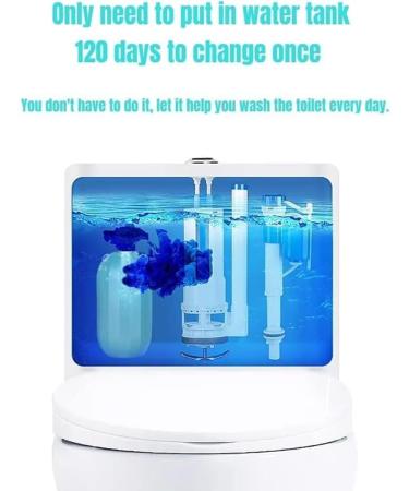 Pro Toilet Cleaner 10 Years - Automatic Long-Lasting Bowl Cleaner (2pc) | Fresh Scent & Effective Cleaning for International Shipping - Buy Online on GoSupps.com