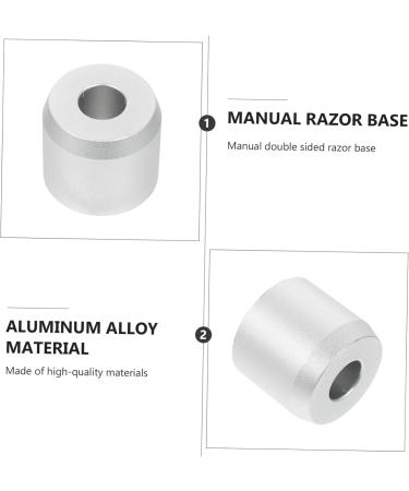Hapinary Razor Base & Brush Stand | High-Quality Aluminum Alloy | International Shipping - Buy Online on GoSupps.com