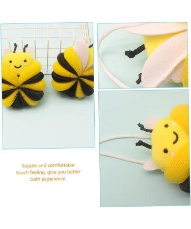 FRCOLOR 4 pcs Exfoliating Bath Ball Burp Cloths & Sponge Set - Ideal Baby Shower & Toddler Bath Accessories - Buy Online on GoSupps.com