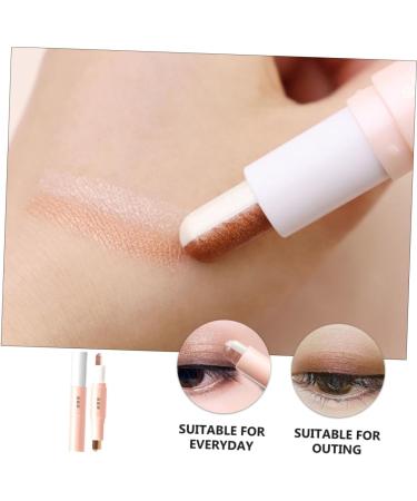 Beavorty 2pcs Eye Shadow Stick Eyeshadow Stick Cosmetic Tool Women Cosmetic Eyeshadow Pencil Make up The Lazy 1 count (Pack of 1) Blue - Buy Online on GoSupps.com