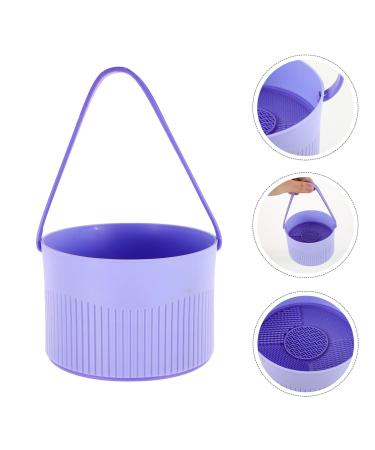 3-in-1 Makeup Brush Cleaner & Organizer | Silicone Cleaning Mat & Storage Bowl for Air Drying | International Shipping - Buy Online on GoSupps.com