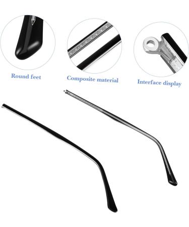 IPLUSMILE Vintage Glasses Accessories - Crystal Hangers Cleaning Set & Replacement Plates for Men & Women - Buy Online on GoSupps.com