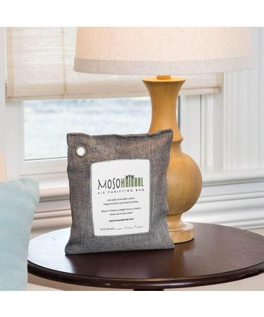 Moso Natural 500g Air Purifying Bag - Scent-Free Odor Eliminator for Kitchens, Bedrooms, Living Rooms & Pet Areas - Premium Bamboo Charcoal Absorber - Buy Online on GoSupps.com