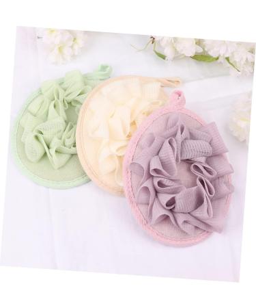 18 Pcs Bathing Accessories Set - Bath Sponge Flower Puff & Bubble Net for Ultimate Relaxation - Buy Online on GoSupps.com