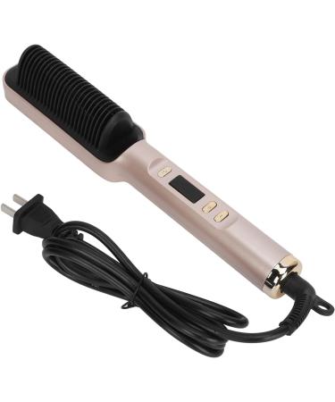 Buy Hair Straightening Comb - 110V to 240V Hair Straightener Brush with LCD 35W for All Hair Textures (Rose Gold) - International Shipping Available - Buy Online on GoSupps.com