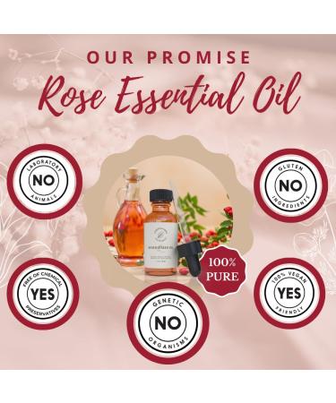 100% Organic Rosehip Oil - Pure Virgin Cold-Pressed Face Hair & Body Oil Rich in Omega 3 6 9 for Soft Renewed Skin & Hair - Buy Online on GoSupps.com