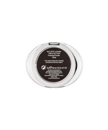 No7 Lift & Luminate Triple Action Powder - Deep - Compact Makeup Setting Powder (10g) - Buy Online on GoSupps.com