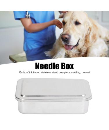 Needle Box One Piece Molding Veterinary Supplies Equipment Thickened Metal Box for Veterinary - Buy Online on GoSupps.com