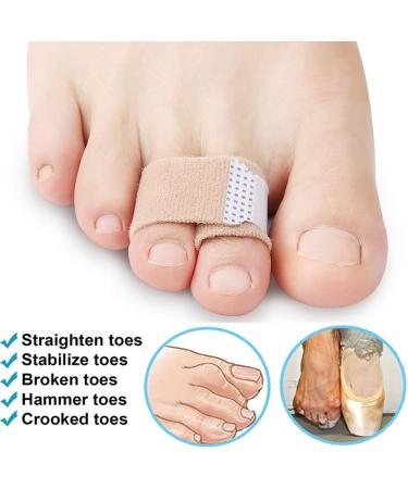 YiYLunneo 4pcs Hammer Toe Massager Pads - Correct Curved & Overlapping Toes - International Shipping Available - Buy Online on GoSupps.com