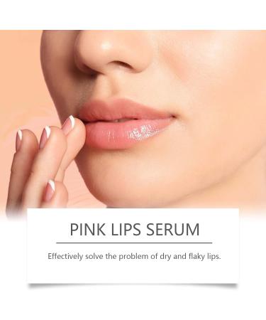 Pink Lip Plumping Serum and Repairing Oil Overnight treatment nourishing moisturizing balm for dry and dark lips brightening to reduce discoloration and improve elasticity non-sticky (5) - Buy Online on GoSupps.com