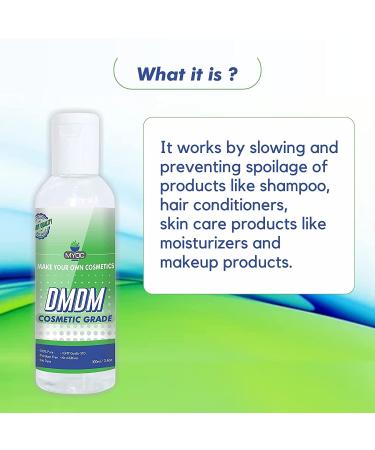 MYOC DMDM hydantoin(100ml) Odorless white crystalline substance Preservative in cosmetics and personal care products| Cream lotion moisturizer make up foundations - Buy Online on GoSupps.com