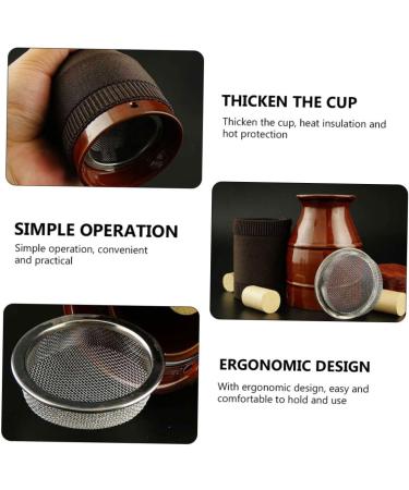 Buy Ultechnovo 3 STK Cupping Moxibustion Glass Suction Massager - Universal MOXA Burner for Home Use - Buy Online on GoSupps.com