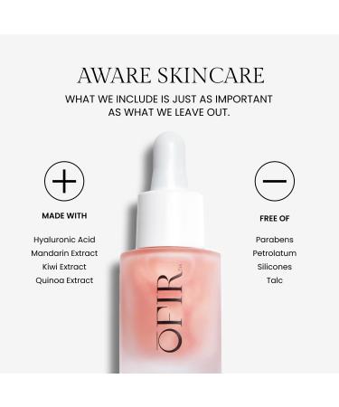 OFIR Bloom Serum Illuminating Gel | Under Eye Brightener Dark Circles Treatment | Lifting Formula With Hyaluronic Acid | Vegan Cruelty Paraben Free Skincare | Hydrating Moisturizer | Peony 1 Fl Oz Peony - Ideal for neutrali  - Buy Online on GoSupps.com