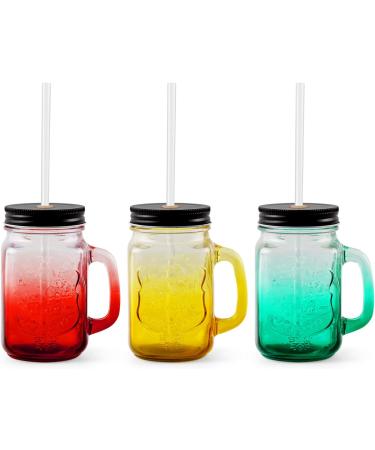 12 Pieces 11 Clear Reusable Plastic Straws with Cleaning Brush - BPA-Free for Tall Cups, Tumblers, Mason Jars - Not Dishwasher Safe - Buy Online on GoSupps.com