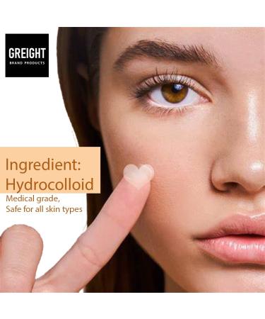 Hydrocolloid Acne Pimple Patch - Heart & Star Shapes | 140 Patches for Breakouts Conceals Acne & Reduces Blackheads - Buy Online on GoSupps.com
