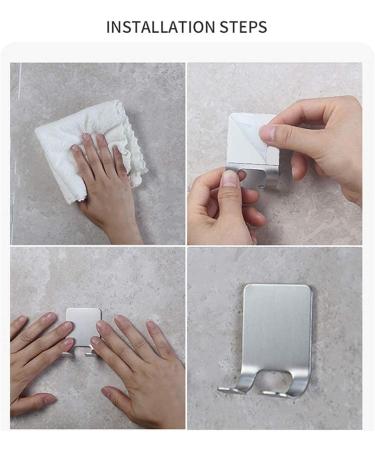 Buy WINSTON-UK HQLZ Stainless Steel Bathroom Hook | Durable Acrylic Design | International Shipping Available - Buy Online on GoSupps.com