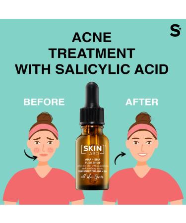 SKIN LABO SkinLabo Active Serum Aha + Bha Eliminates Surface Dead Cells Skin Perfecter with Exfoliating and Purifying Action 15 ml (Old Version) - Buy Online on GoSupps.com